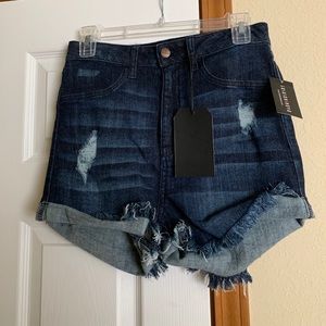 fashion nova ‘game on’ high rise shorts